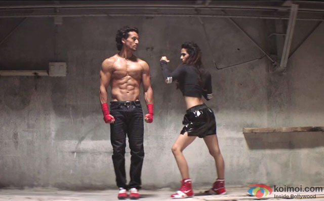 Tiger Shroff and Disha Patani in a still from 'Befikra' Song