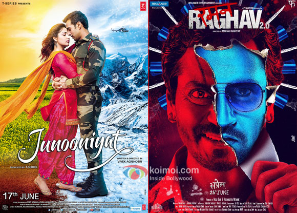 BOX Office : Junooniyat and Raman Raghav 2.0
