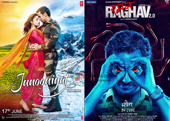 Box Office Predictions - Junooniyat, Raman Raghav 2.0