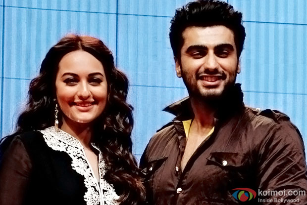 Buzz: Sonakshi Sinha & Arjun Kapoor Gave Each Other A Cold Shoulder?
