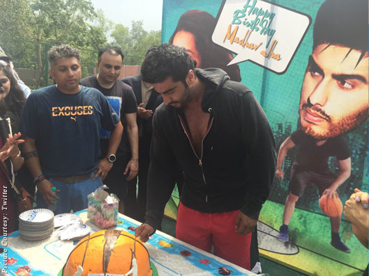 Arjun Kapoor's Birthday Bash On The Sets Of Half Girlfriend