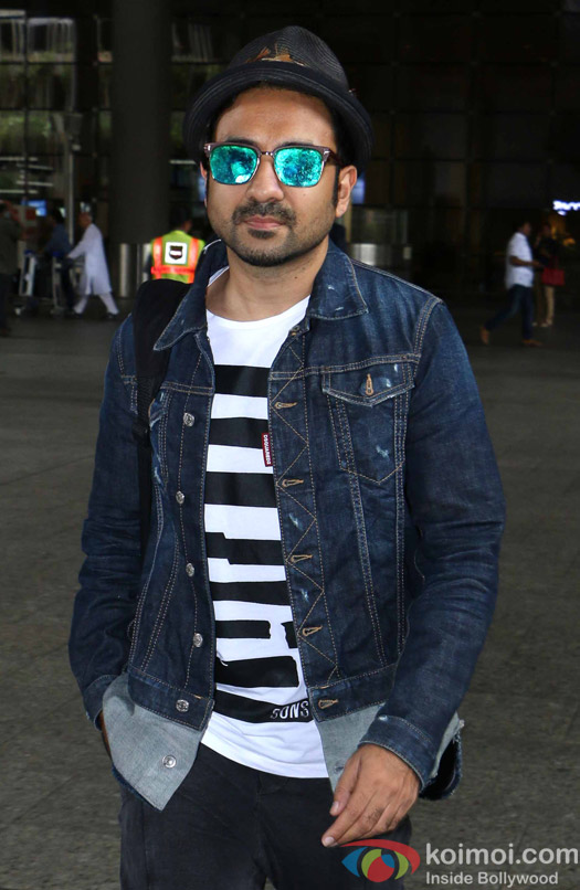 Vir Das at International Airport