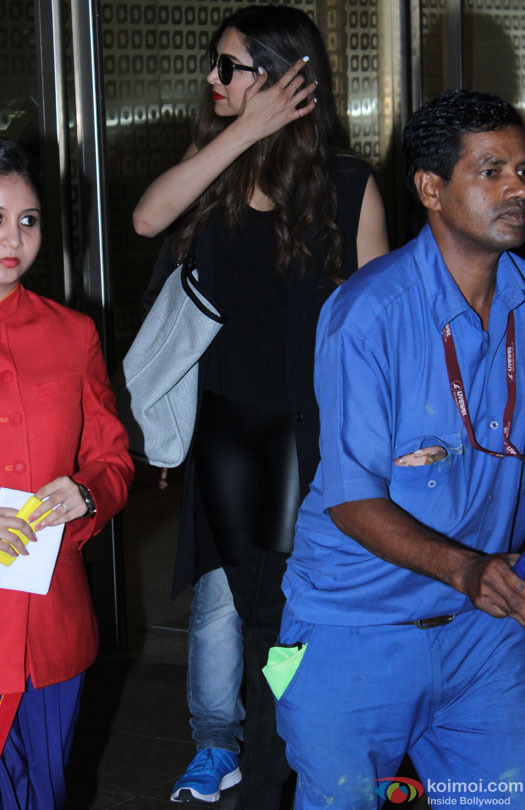 Deepika Padukone Spotted At Airport
