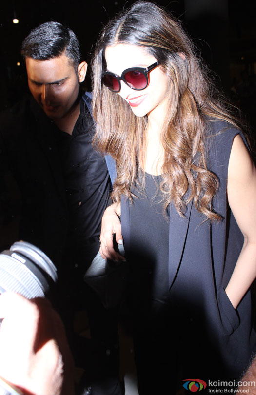 Deepika Padukone Spotted At Airport