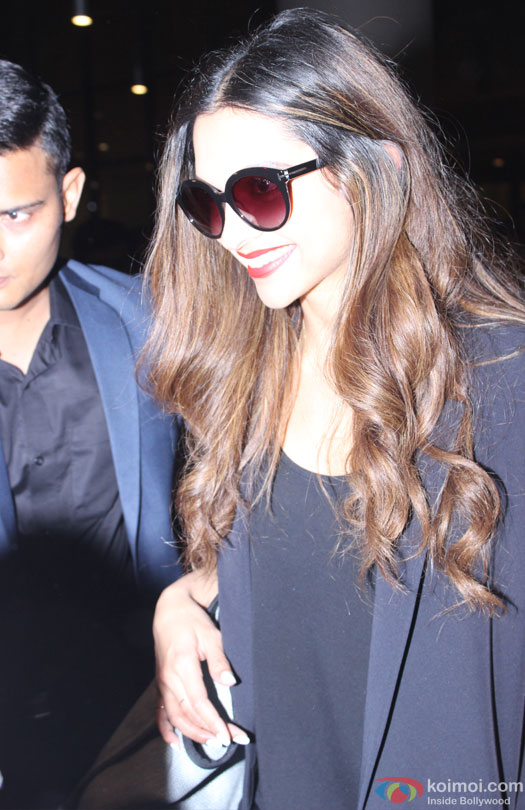 Deepika Padukone Spotted At Airport