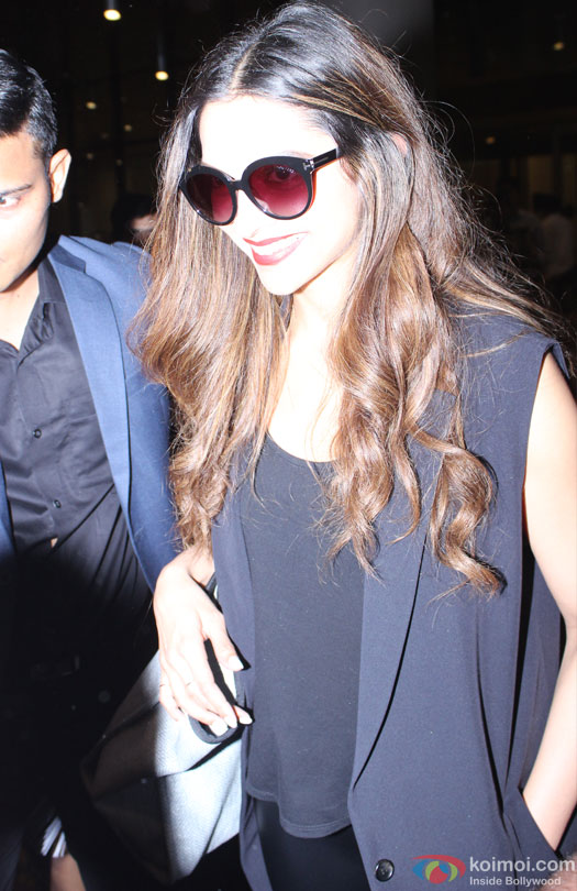Deepika Padukone Spotted At Airport