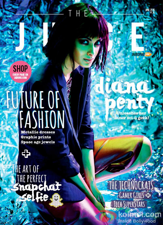 Diana Penty Sizzles On Juice Magazine Cover