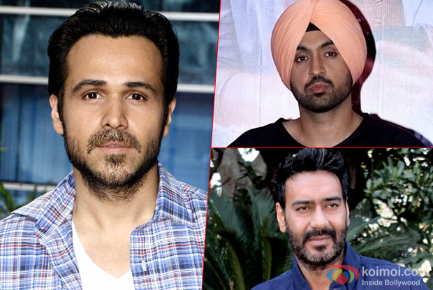 Emraan Hashmi Replaces Diljit Dosanjh; Teams Up With Ajay Devgn For Baadshaho