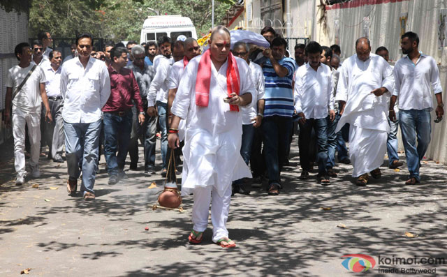 Funeral of Trade Analyst Vikas Mohan