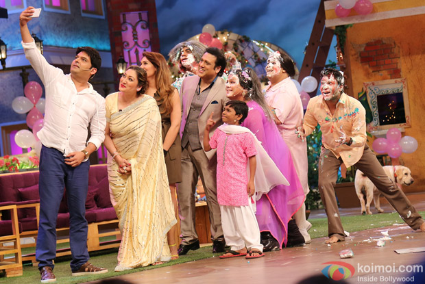 Selfie Moment on the sets of The Kapil Sharma Show