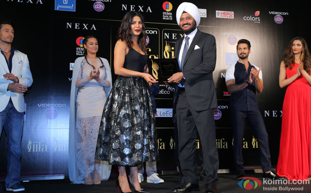 Priyanka Chopra during the 'IIFA 2016 Opening Press Conference'