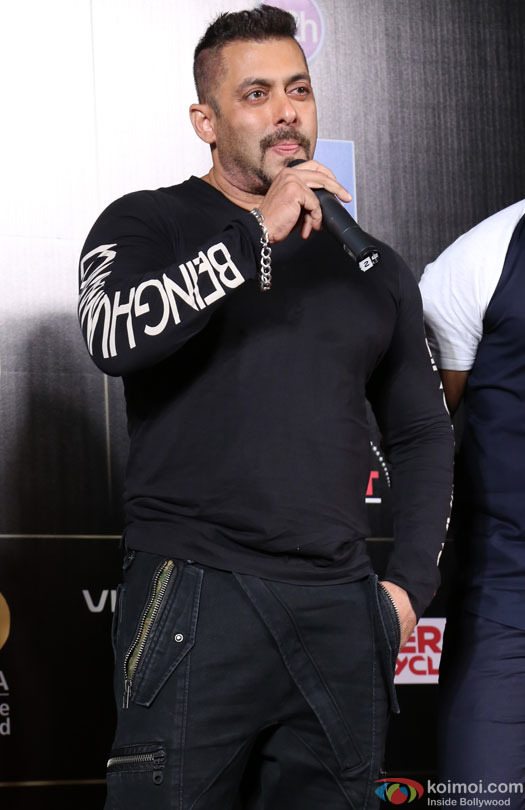Salman Khan during the 'IIFA 2016 Opening Press Conference'