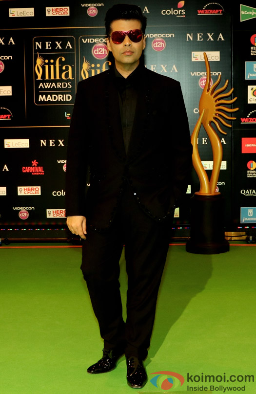 Karan Johar at Videocon d2h IIFA Rocks 2016 in Madrid