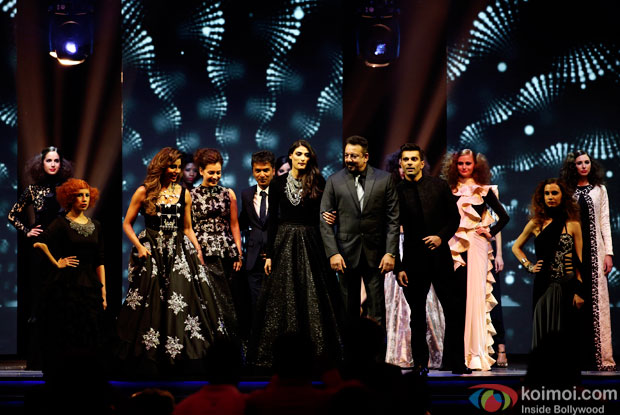 Sanjay Dutt at the at Videocon d2h IIFA Rocks 2016 in Madrid