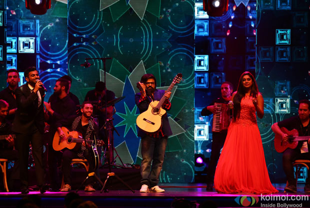 Pritam at Videocon d2h IIFA Rocks 2016 in Madrid