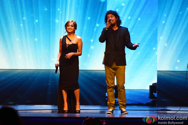 Monali Thakur and Papon at IIFA Rocks 2016