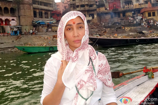 Sofia Hayat went to Varanasi on Spiritual Trip
