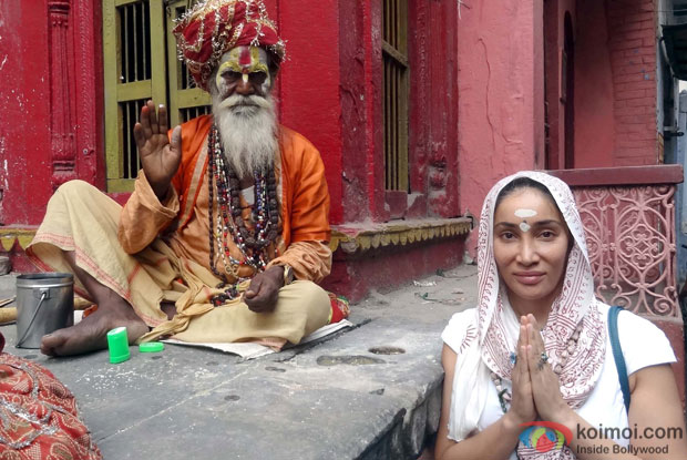 Sofia Hayat went to Varanasi on Spiritual Trip