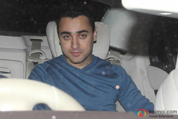 Imran Khan at Karan Johar's House