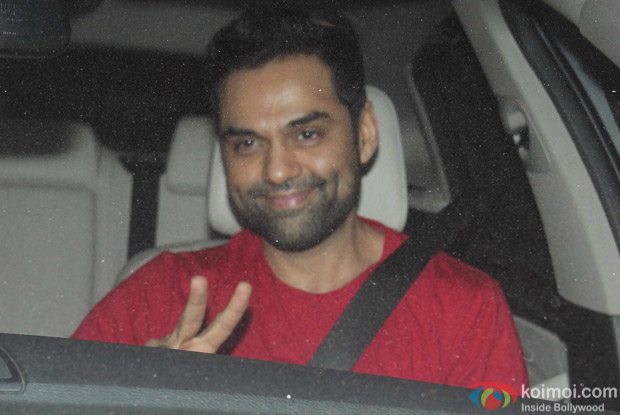 Abhay Deol at Karan Johar's House