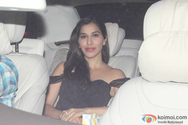 sophie chaudhary at Karan Johar's House