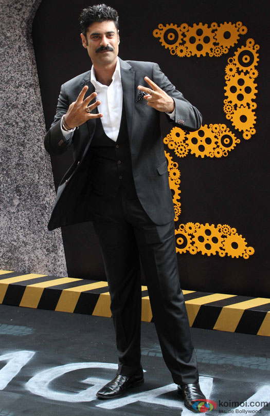 Sikandar Kher during the press conference of TV Serial 24 Season 2