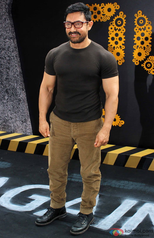 Aamir Khan during the press conference of TV Serial 24 Season 2