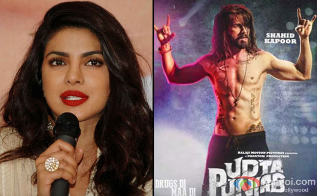Priyanka Chopra supports 'Udta Punjab'