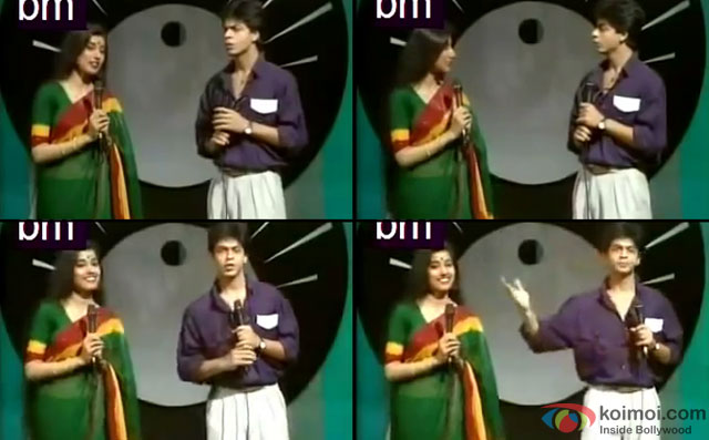 Shah Rukh Khan in a rare Doordarshan Program