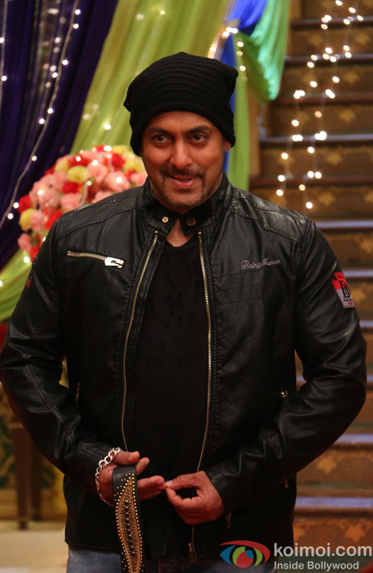  Salman Khan on the sets of Udann