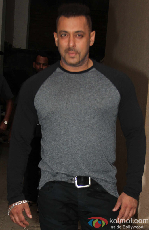 Salman Khan during during the press conference of movie Sultan