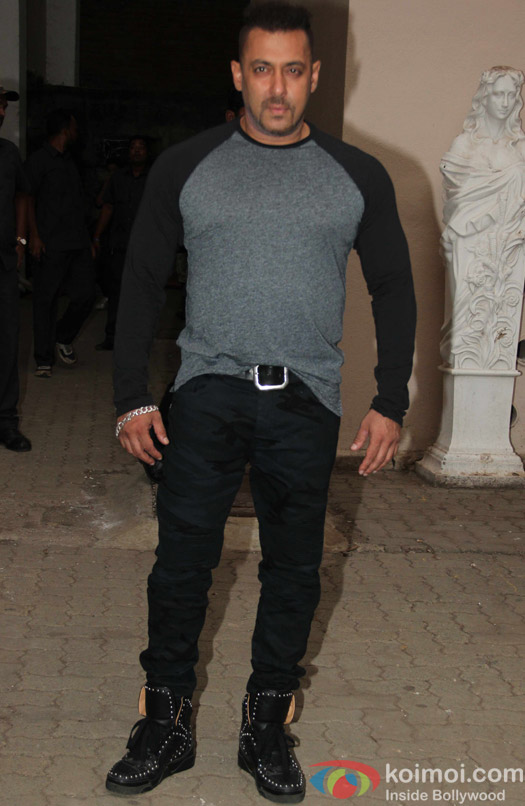 Salman Khan during during the press conference of movie Sultan