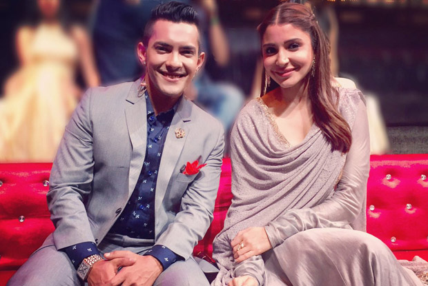 Anushka Sharma and Aditya Narayan During the Promote of Sultan on the sets of Sa Re Ga Ma Pa!