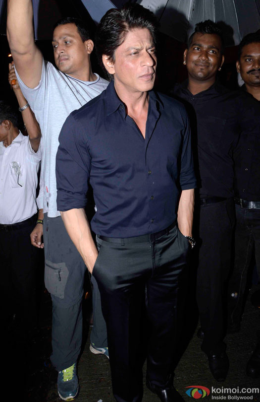 Shah Rukh Khan during the Anand L. Rai's Birthday Bash