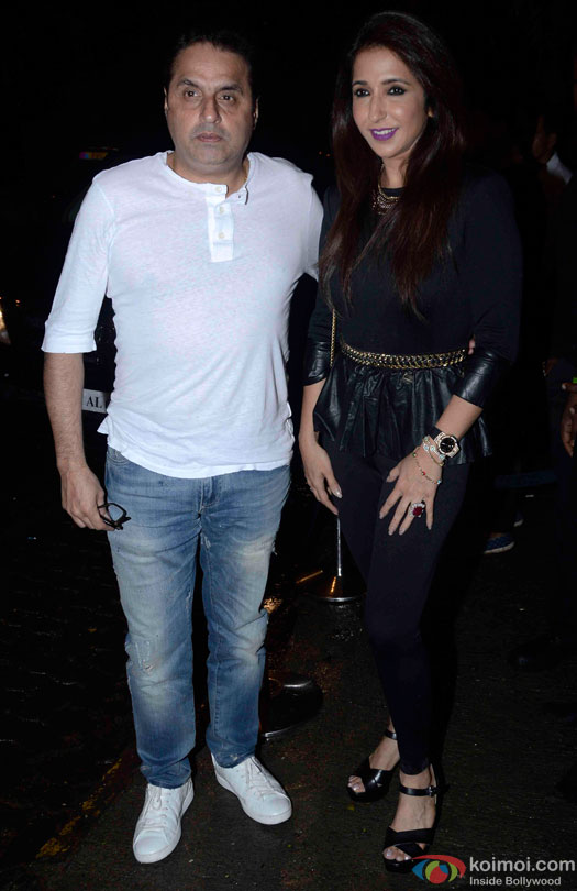 Sunil A Lulla and Krishika Lulla during the Anand L. Rai's Birthday Bash