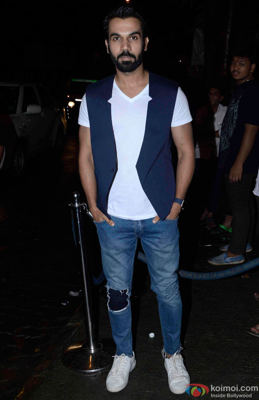 Rajkummar Rao during the Anand L. Rai's Birthday Bash