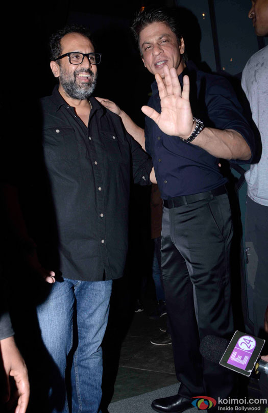 Shah Rukh Khan during the Anand L. Rai's Birthday Bash
