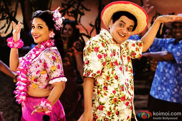 Vidya Balan and Mangesh Desai in a Shola Jo Bhadke song still from Ekk Albela