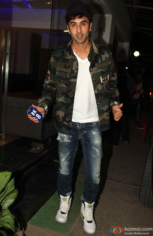 Ranbir Kapoor during the special screening of film 'Udta Punjab'