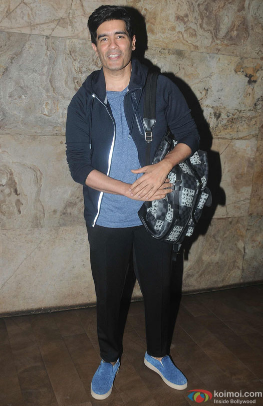 Manish Malhotra during the special screening of film 'Udta Punjab'