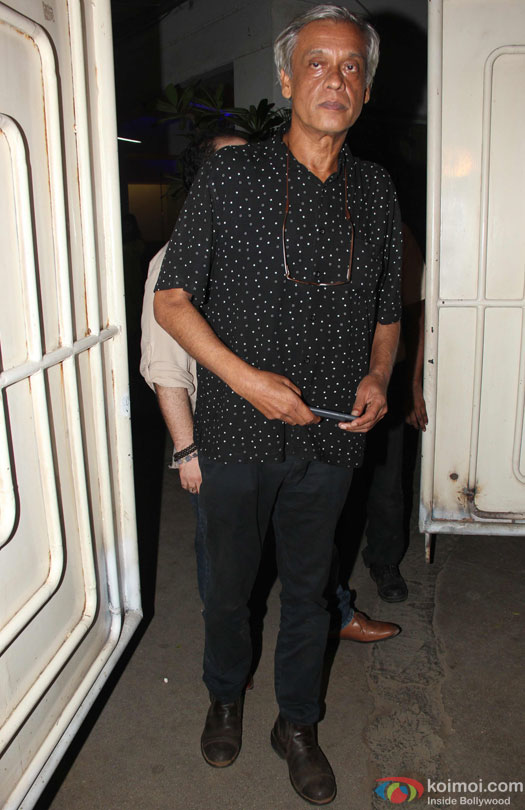 Sudhir Mishra during the special screening of film 'Udta Punjab'