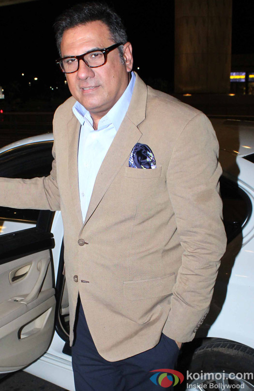 Boman Irani at spotted at International Airport