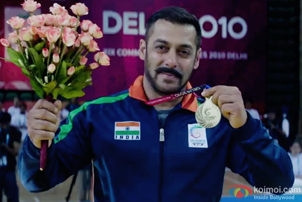 Salman Khan in a still from Sultan