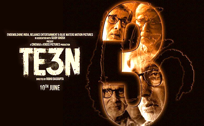 TE3N (2016) con AMITABH BACHCHAN + Jukebox + Sub. Español + Online Netflix Teen-movie-poster-f1