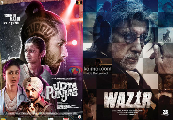 Udta Punjab Beats Wazir; Becomes 8th Highest Grosser Of 2016