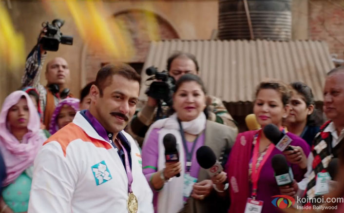 Salman Khan in a still from Sultan