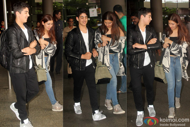 Aarav Kumar spotted at Airport