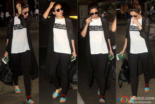 Mahira Khan spotted at Airport