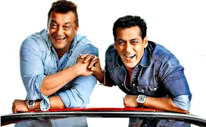 All is well between Sanjay Dutt and Salman Khan