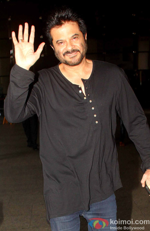 Anil Kapoor Spotted at Airport